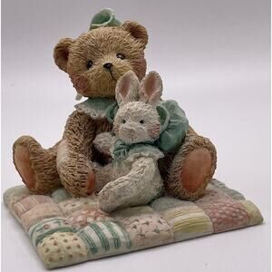 Cherished Teddies I'd Be Lost Without You Bear Figurine Enesco W/Cert 1991